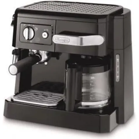 DeLonghi BCO 411.B Espressomachine Zwart Capaciteit koppen=10 Glazen kan, Met filterkoffie-functie