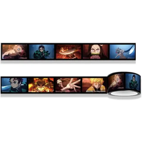 Demon Slayer Kimetsu no Yaiba Masking Tape 4 Scroll Gashapon