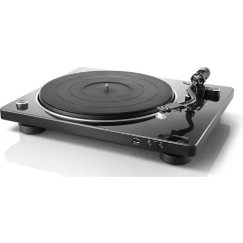 Denon DP-450USB - Platenspeler met riemaandrijving - Zwart