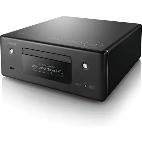 Denon RCD-N11DAB - stereoreceiver met DAB+ radio, HEOS Built-in, Airplay 2 en Cd-speler - Zwart