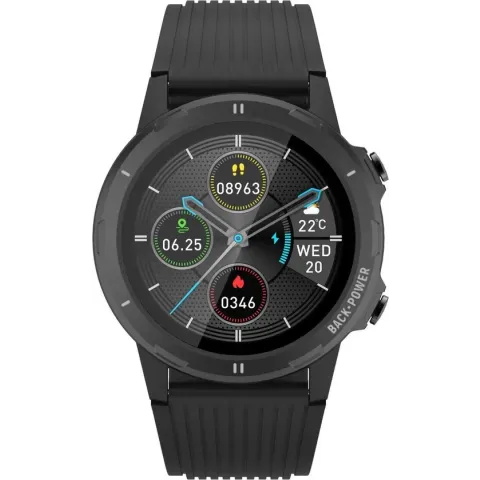 Denver SW-351 - Smartwatch - Sportwatch - Hartslagmeter - Temperatuurmeter- Geschikt voor iOS & Android - Zwart