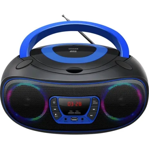 Denver TCL-212BT -  Draagbare Boombox met Bluetooth - Blauw