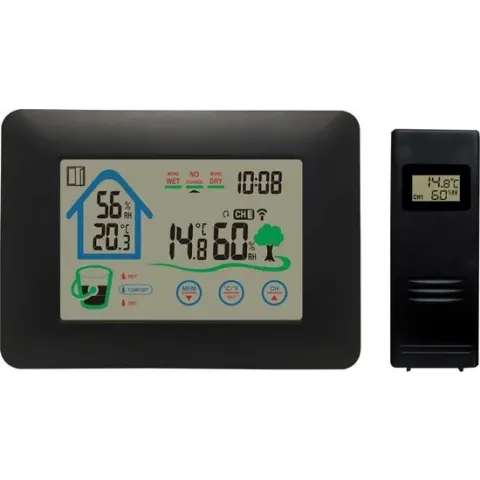 Denver WS-520 / Weerstation / Binnens -en Buitenshuis / Meet temperatuur + luchtvochtigheid