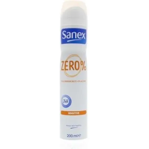 Deodorant spray zero % sensitive