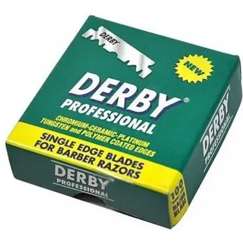 Derby Professional Single Blades 100 pcs