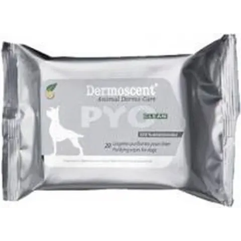 Dermoscent PYOclean Wipes voor honden - 20 stuks