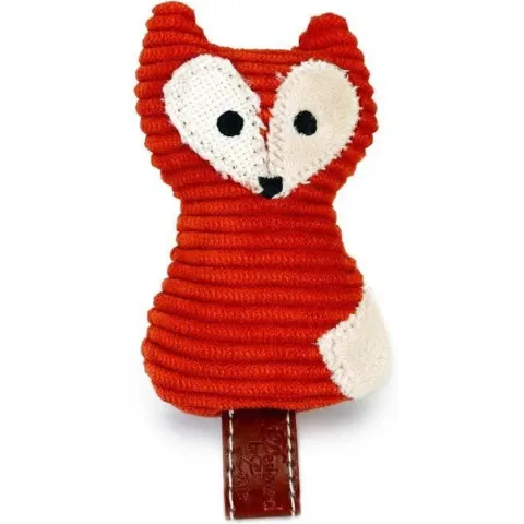 Desiged by Lotte Zerka - Kattenspeelgoed - Textiel - Oranje - 9 cm