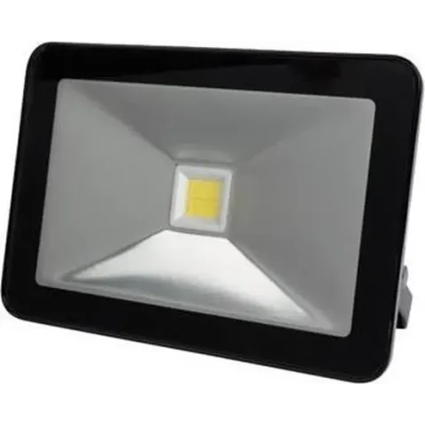 DESIGN LED-SCHIJNWERPER - 20 W, NEUTRAALWIT - ZWART