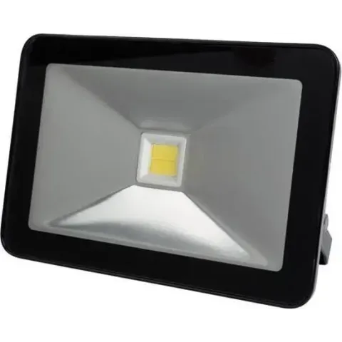 Design Led-Schijnwerper - 50 W, Neutraalwit - Zwart