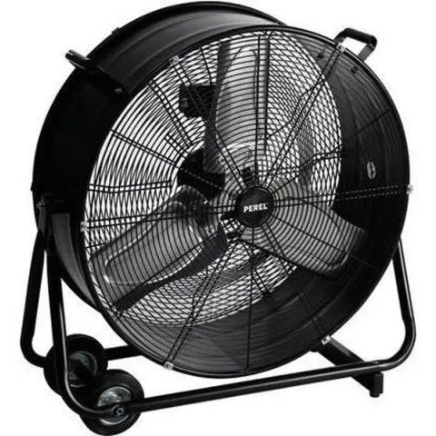 Design Ventilator | Industrial look | 60 cm | 330 Watt | Zwart