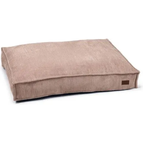 Designed by Lotte Ribbed - Hondenkussen - Roze - 100x70x15 cm