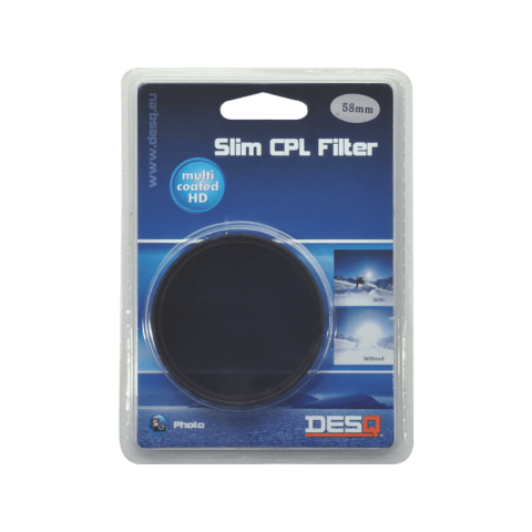 DESQ 58 mm filter HMC Slim CPL
