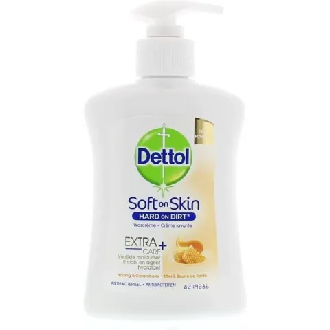 DETTOL VLOEIB.ZEEP EXTRA HONEY POMP