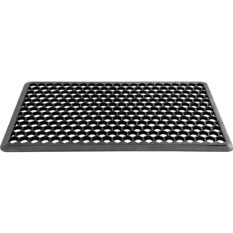 Deurmat zwart 45 x 70 cm - Model Allegro