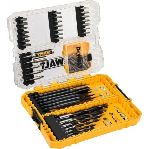 Dewa Bit und Holzbohrer-Set 57-tlg. | DT70758-QZ