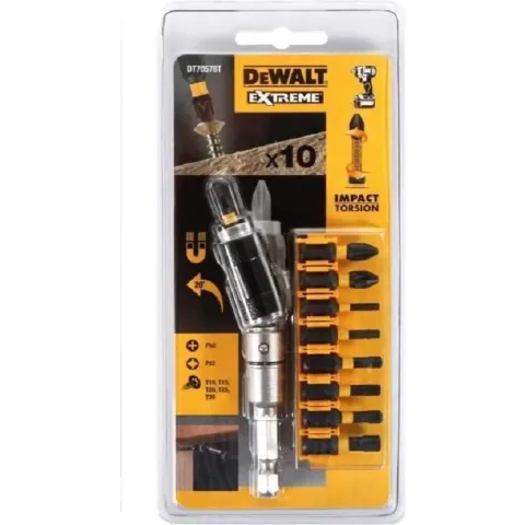 Dewalt DT70578T DT70578T-QZ Bitset 10-delig