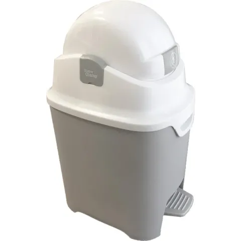 DiaperChamp ONE Pedal - Soft Silver - Pedaal Luieremmer