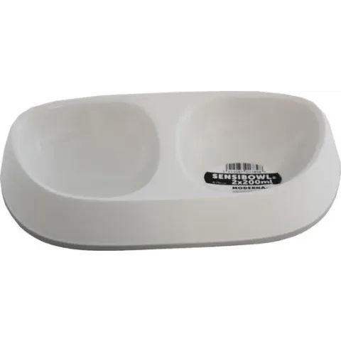 Dierenbenodigdheden Moderna Sensibowl 2 200 Ml Zacht Wit