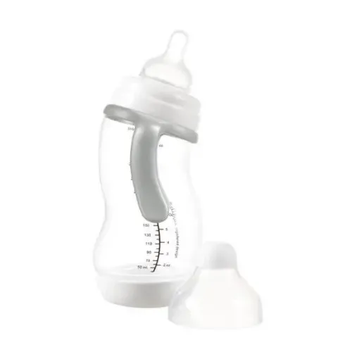 Difrax Fles Wide - 310 ml - Wit