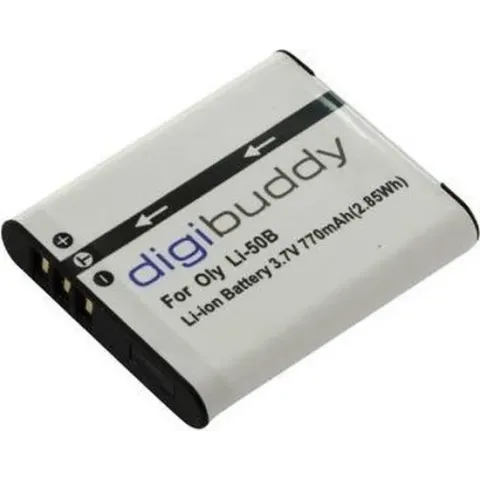Digibuddy accu Olympus LI-50B / Pentax D-Li92 / Ricoh DB-100
