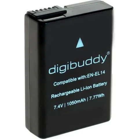 Digibuddy Camera-accu EN-EL14 voor Nikon