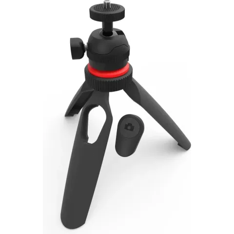 DigiPower Active Mini Pod TP-ACT5 | Tripod, Smartphone/Action Camera/Camera, Smartphone houder, Bluetooth remote control, Zwart
