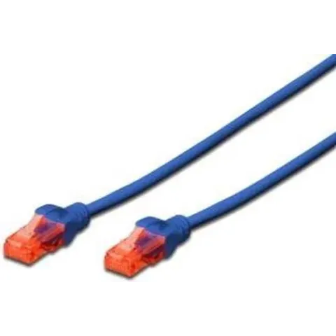 Digitus 1m CAT6 U-UTP netwerkkabel U/UTP (UTP) Blauw