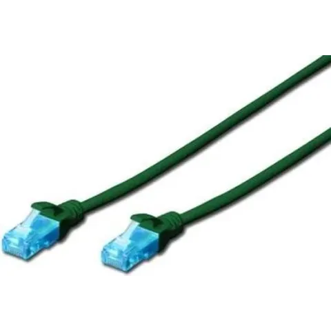 Digitus 2m Cat5e U/UTP netwerkkabel U/UTP (UTP) Groen