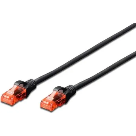 Digitus - CAT 6 U-UTP Netwerkkabel - Zwart - 2 meter