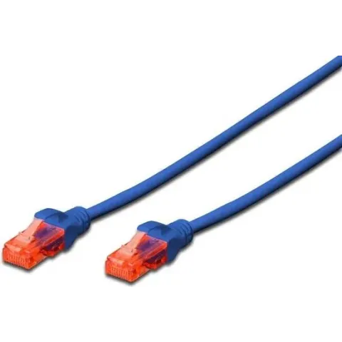 Digitus DK-1617-010/B netwerkkabel 1 m Cat6 U/UTP (UTP) Blauw