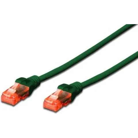Digitus DK-1617-100/G netwerkkabel 10 m Cat6 U/UTP (UTP) Groen