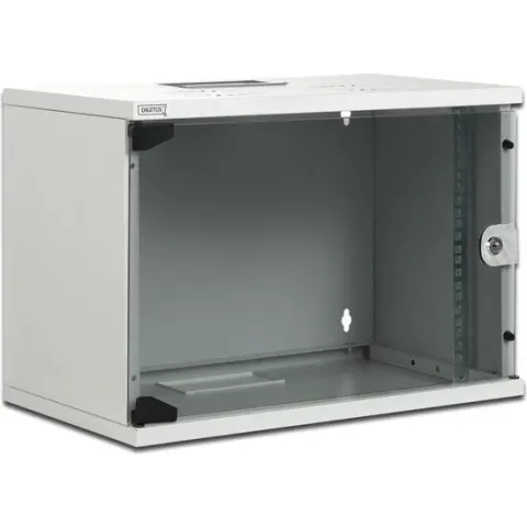 Digitus DN-19 07U-S-1 19 inch wandkast (b x h x d) 540 x 370 x 400 mm 7 HE Grijs-wit (RAL 7035)