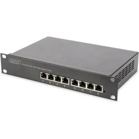 Digitus DN-80114 netwerk-switch Unmanaged Gigabit Ethernet (10/100/1000) Grijs