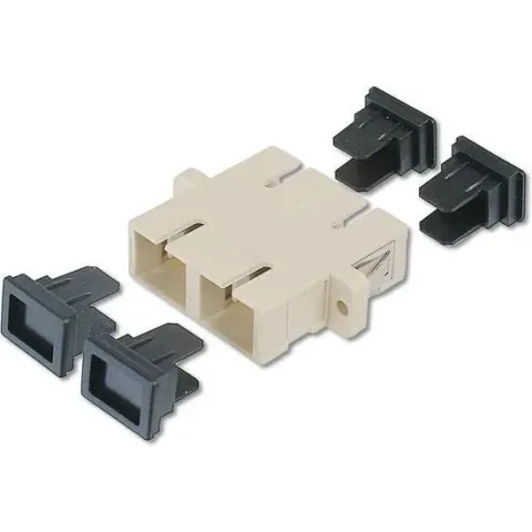 Digitus DN-96004-1 glasvezeladapter SC Zwart, Grijs