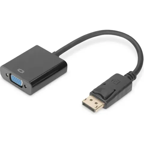 Digitus DP - HD15 DisplayPort 1.2 Zwart