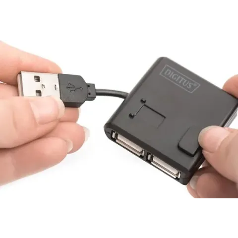 DIGITUS USB 2.0 High-Speed Hub 4-Port