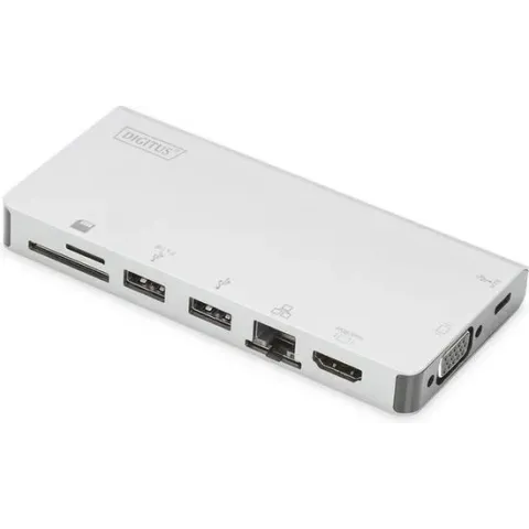 DIGITUS USB TYPE-C 8-PORT DOCK