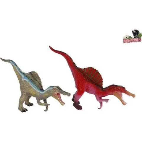 Dinoworld Speelfiguur Spinosaurus Junior 45 Cm Rood/roze