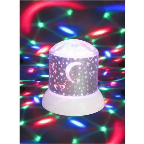 Disco Nachtlamp Galaxy Zwart