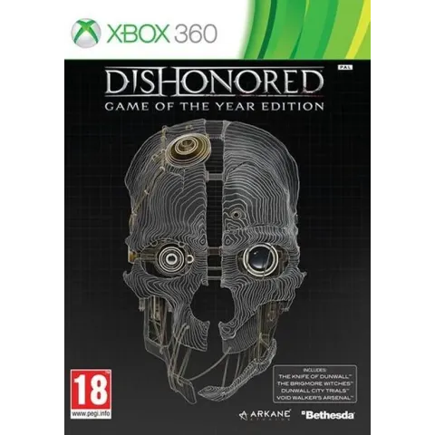 Dishonored - Game Of The Year Edition - Xbox 360
