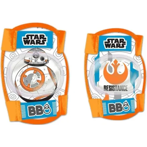Disney Beschermset Star Wars Bb8 4-delig Oranje/blauw Maat S