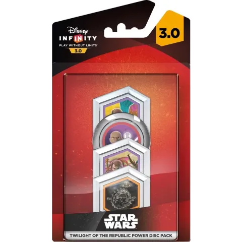 Disney Infinity 3.0 Power Discs - Star Wars Twilight of The Republic (4 Pack)
