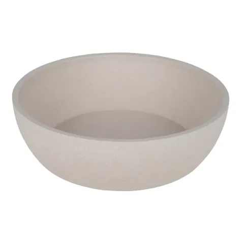 District 70 Bamboe Voerbak Beige - Hondenvoerbak - Ø17.5 cm
