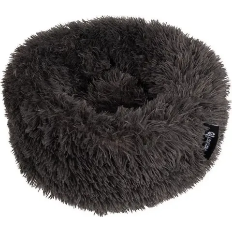 District 70 FUZZ Zachte hondenmand - Donker Grijs - Small - 45 x 45 x 15 cm