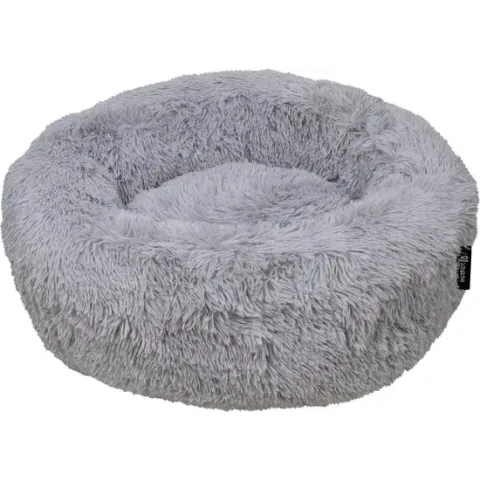District 70 FUZZ Zachte hondenmand - Licht Grijs - Large 80 x 80 x 25 cm