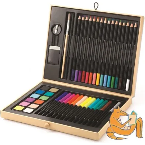 Djeco 46-delige Tekenkoffer DJ08797