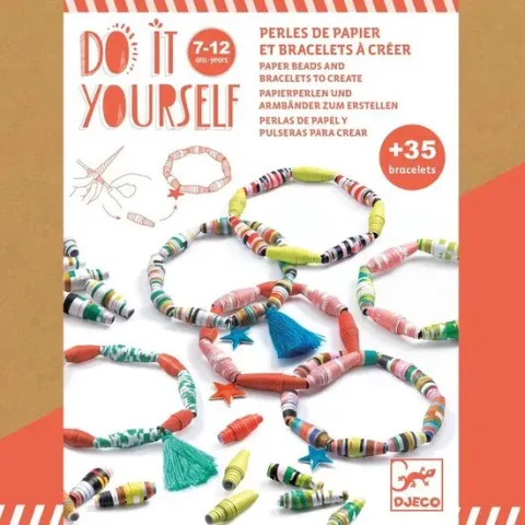 DJECO Do It Yourself Pop and Colourful Bracelets