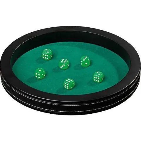 Dobbelsteenbak Kunstleer Groot