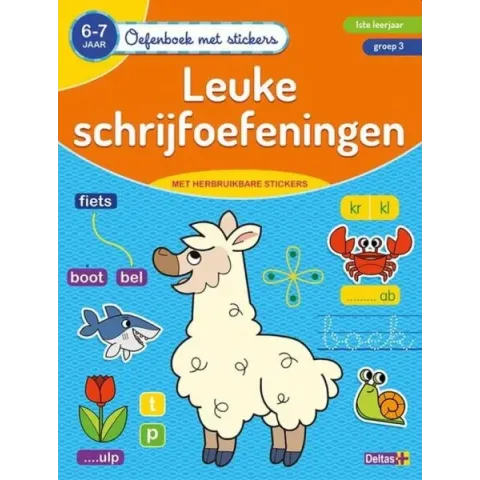 Doeboek Leuke schrijfoefeningen 6-7 jaar