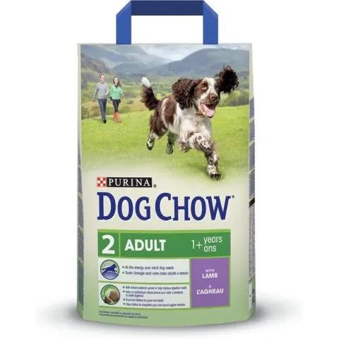 DOG CHOW® ADULT - Lam - Hondenvoer - 2,5 kg